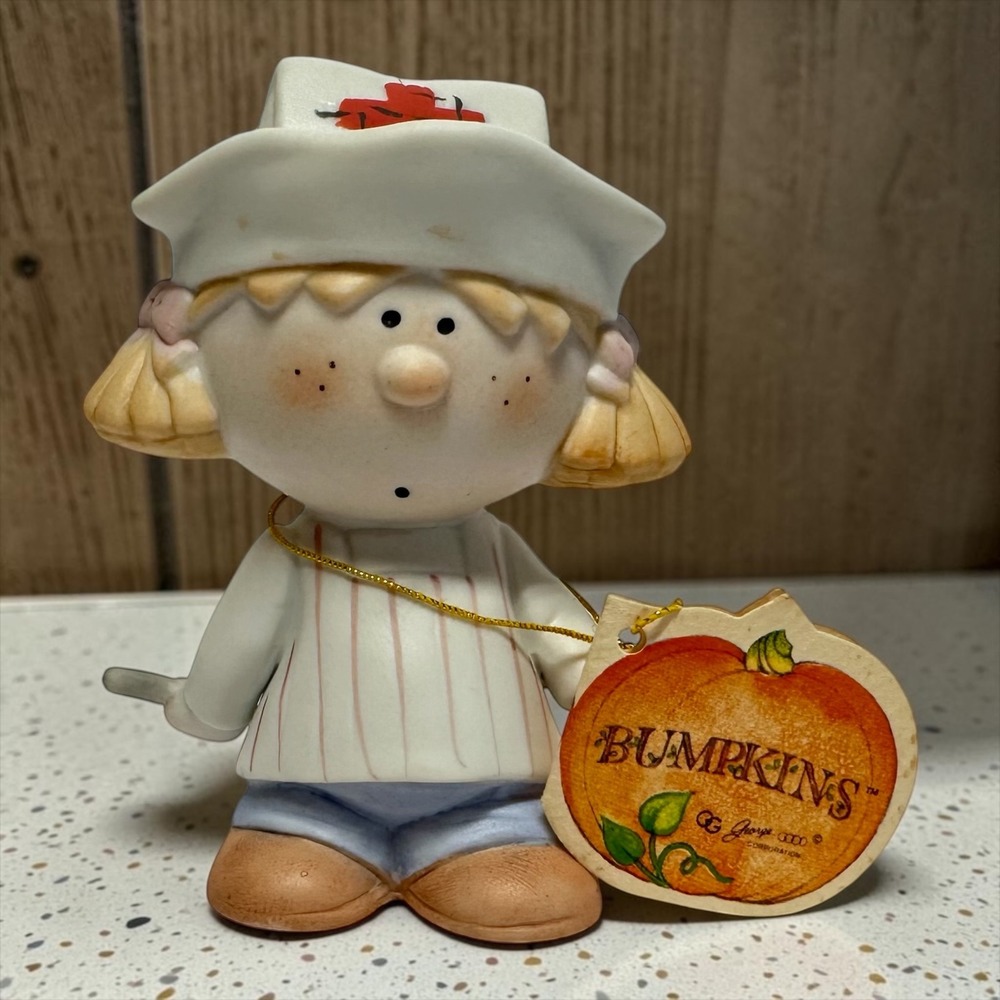 George‎ Good Bumpkins Nurse Figurine Vintage Small Ceramic w/Tag
